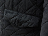 Barbour Jacket M/L Soft Charcoal Grey Millton Quilted Polyester Gore-Tex