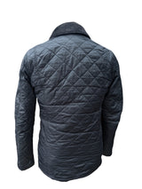 Barbour Jacket S/M Black Akenside Padded Quilt Polyamide
