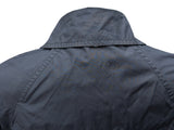 Hackett Trench Coat S/38 Faded Navy Cotton/Nylon
