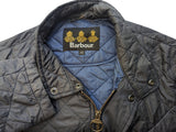 Barbour Jacket XS/S Soft Midnight Steel Blue Chelsea Padded Quilt Polyester