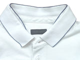 Zegna Polo Shirt M/52 White Cotton