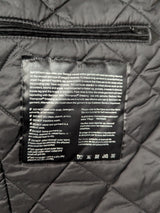 Barbour Motorcycle Jacket M Midnight Duke Waxed Cotton