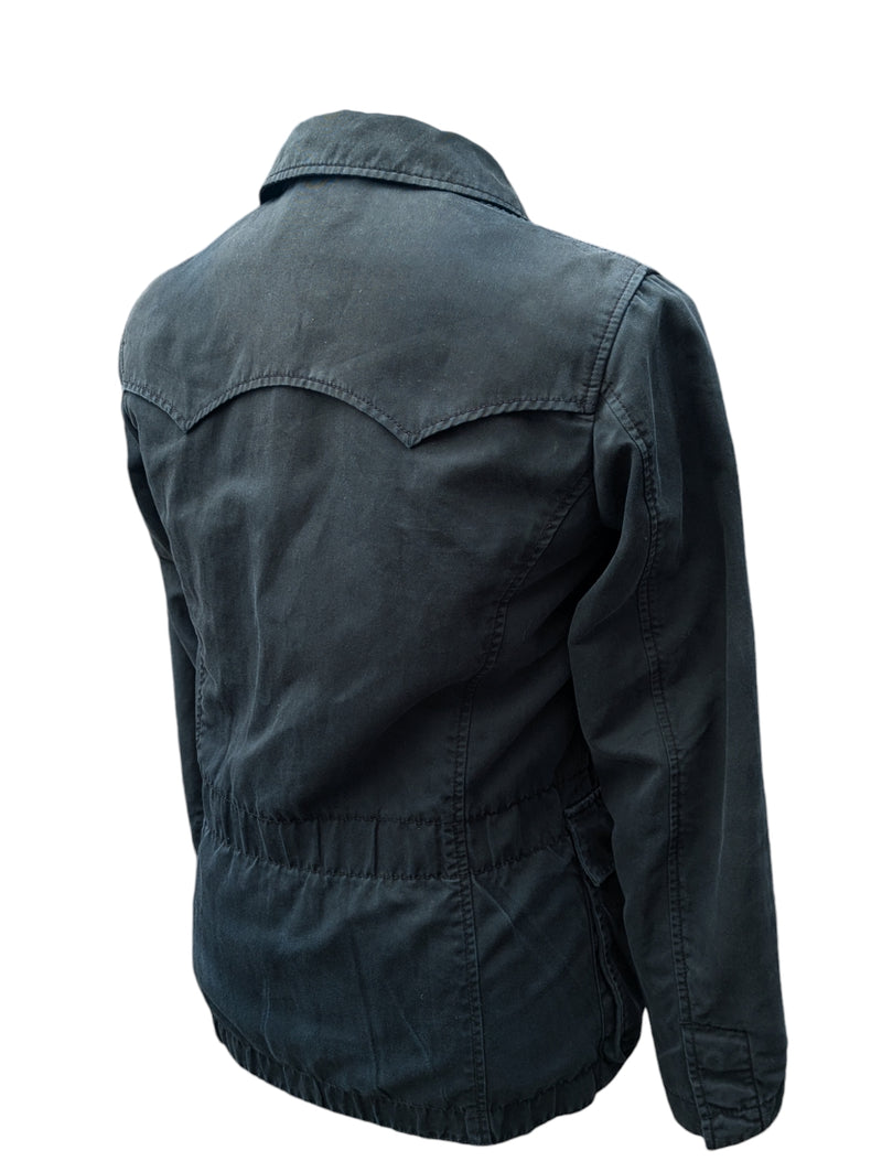 Paul Smith Field Jacket S/M Washed Navy Cotton