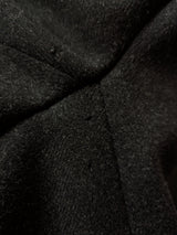 Vintage Mersley (Fox Bros/Marling Evans) Coat 40R Charcoal Grey 3-button Pure Heavy Wool