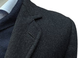 Vintage Mersley (Fox Bros/Marling Evans) Coat 40R Charcoal Grey 3-button Pure Heavy Wool