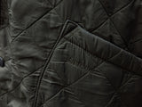 Barbour Coat M/L Khaki Olive  Padded Polar Quilt Polyester