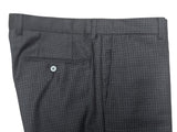 Benjamin VBC Suit Mid Grey Mini Check 2-Button Wool