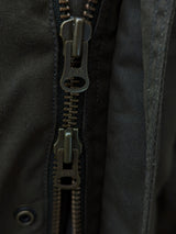 British Millerain Jacket S Olive-Brown Waxed Cotton