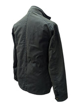 British Millerain Jacket S Olive-Brown Waxed Cotton