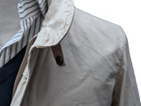 Barbour Coat M Beige Cotton