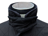 Barbour Jacket L/XL Black Polarquilt Cotton/Polyester