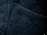 Barbour Jacket L/XL Black Polarquilt Cotton/Polyester