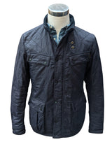 Barbour Jacket M Midnight Ariel Polarquilt Polyamide