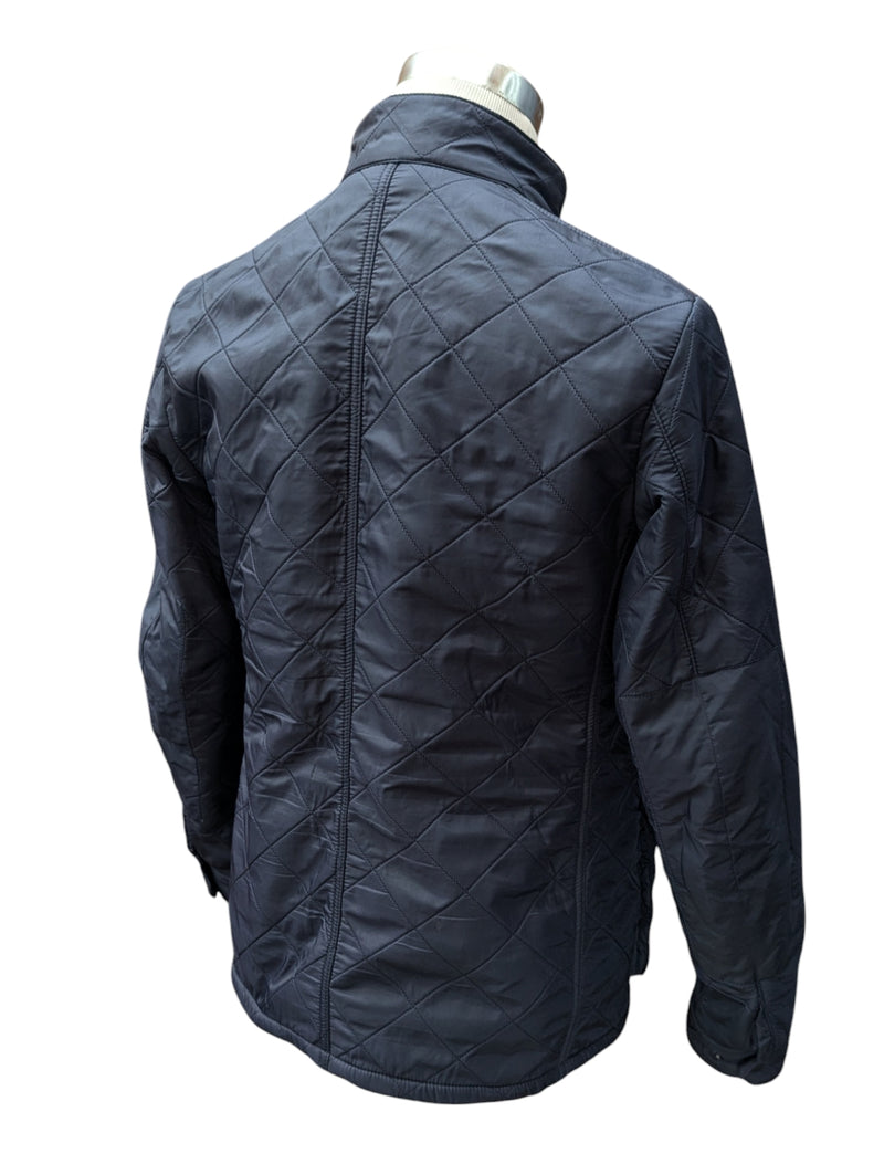 Barbour Jacket M Midnight Ariel Polarquilt Polyamide