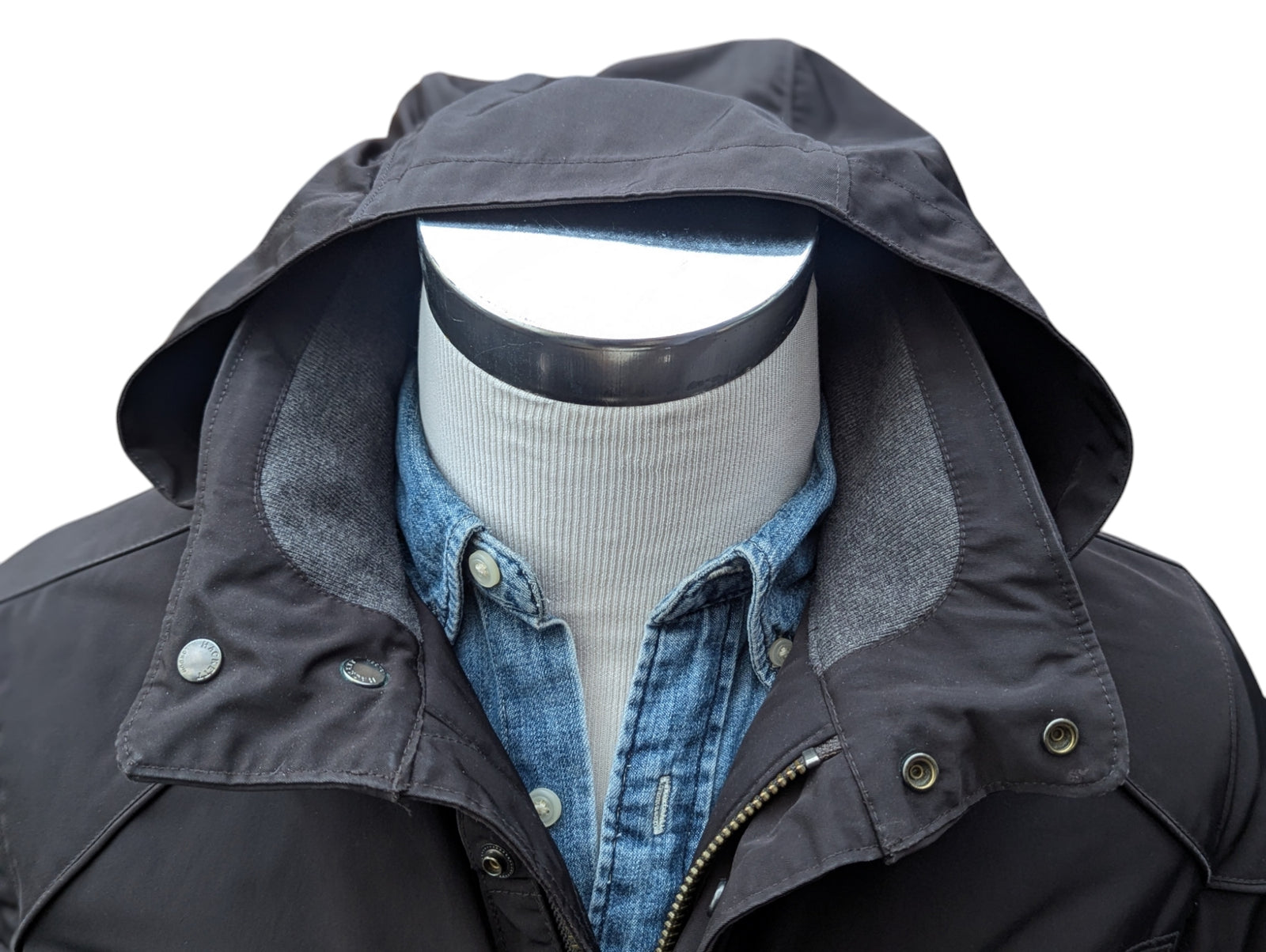 バブアーBLISSTEX TWEEDS DESPATCH RIDERS 40 Barbour - Despatch Riders Belted Corduroy-Trimmed Waxed-Cotton