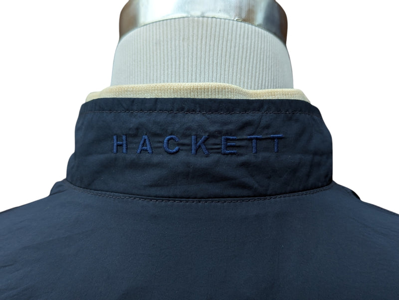 Hackett x Aston Martin Jacket M Navy Blue Polyester