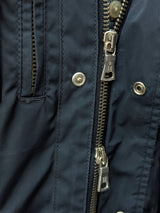 Hackett Technical Field Jacket M Navy Blue Cotton/Nylon