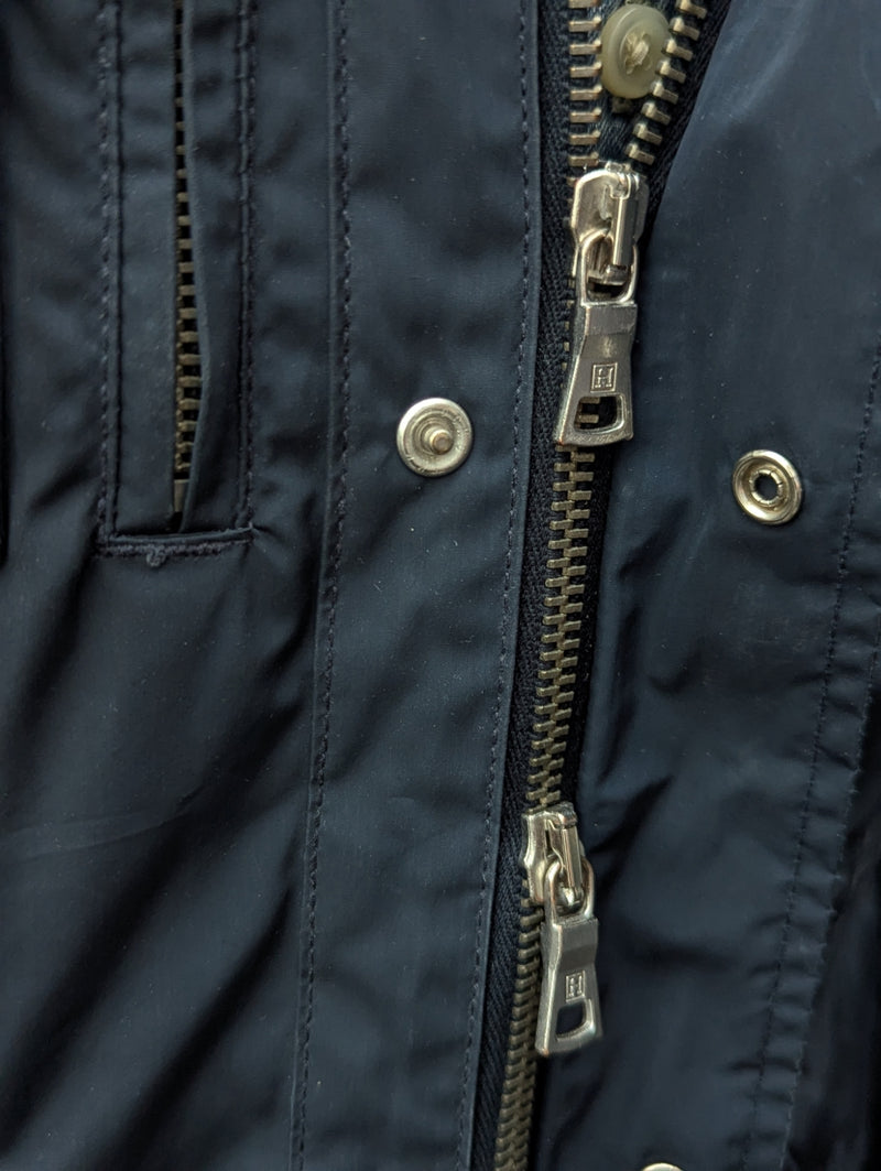 Hackett Technical Field Jacket M Navy Blue Cotton/Nylon