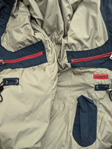 Hackett Technical Field Jacket M Navy Blue Cotton/Nylon