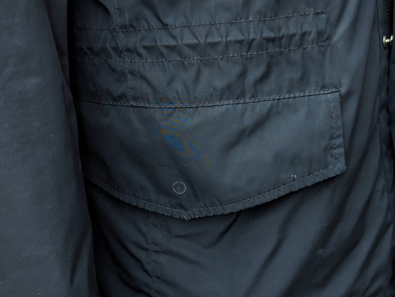 Hackett Technical Field Jacket M Navy Blue Cotton/Nylon