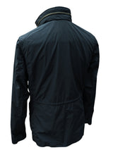 Hackett Technical Field Jacket M Navy Blue Cotton/Nylon