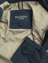 Hackett Technical Field Jacket M Navy Blue Cotton/Nylon