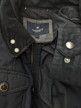 Hackett Velospeed Field Jacket M Navy Blue Polyester