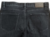 Zegna Jeans 33 Dark Grey 5 pocket cotton/elastane denim