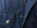 Hackett Velospeed Field Jacket L Navy Blue Cotton