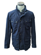 Hackett Velospeed Field Jacket L Navy Blue Cotton