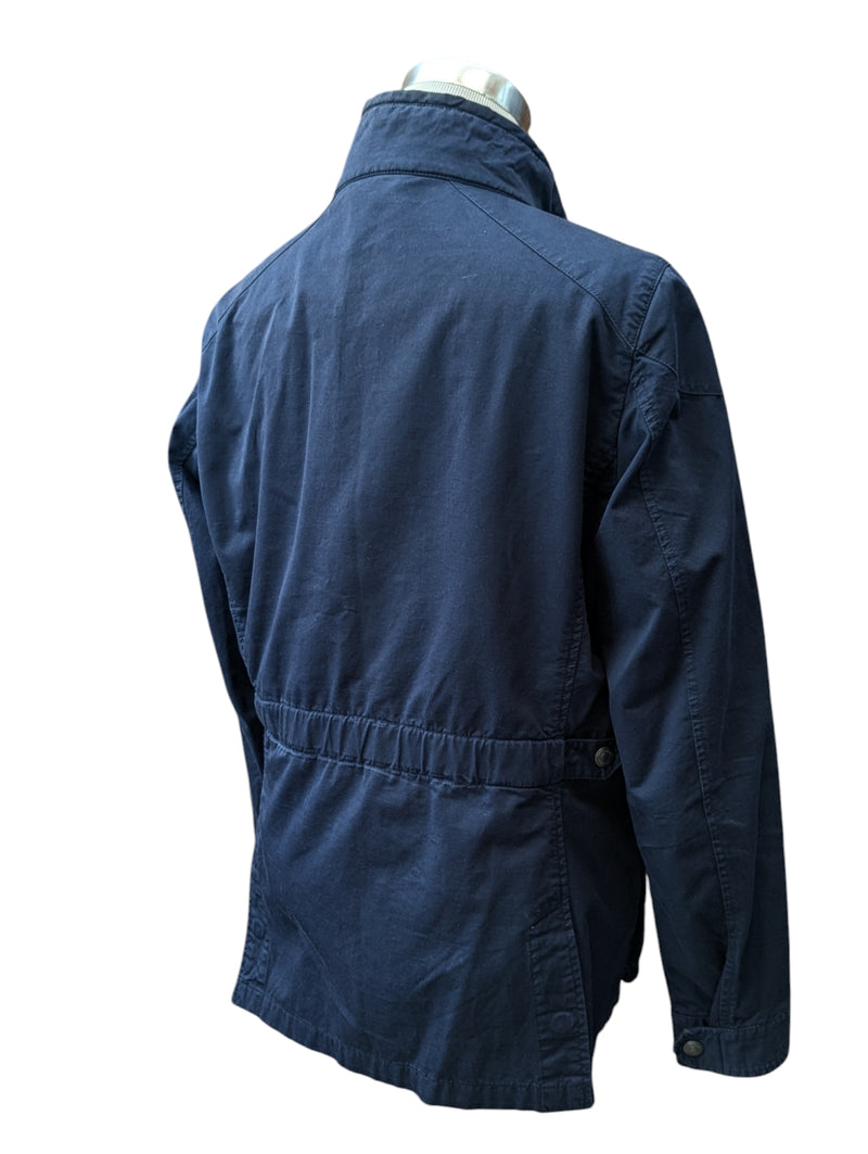 Hackett Velospeed Field Jacket L Navy Blue Cotton