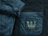 Barbour Jacket L Steel Blue Ariel Polarquilt Polyamide