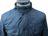 Barbour Jacket L Steel Blue Ariel Polarquilt Polyamide