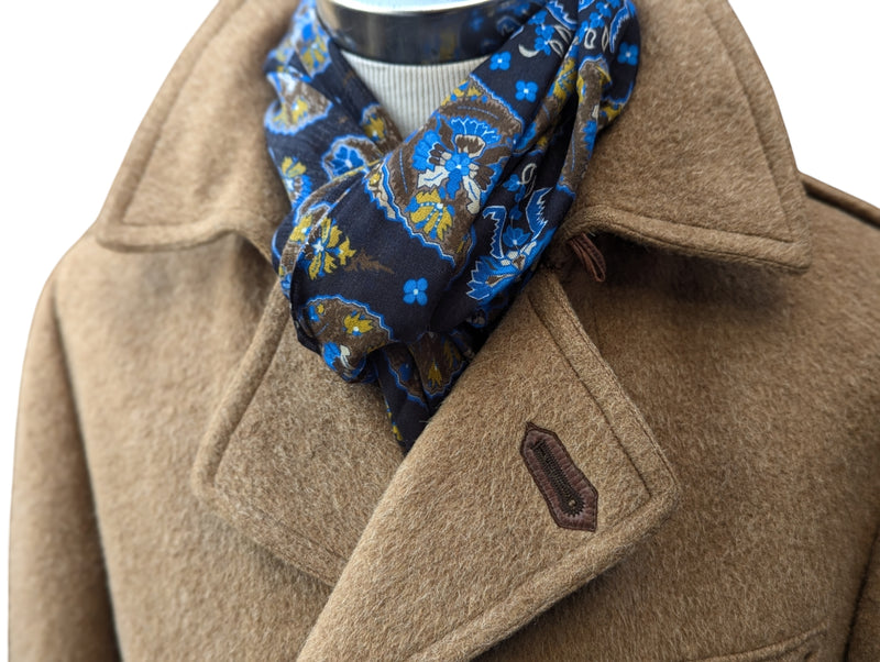 Vintage Hornes Royal Warrant DB Coat L Camel Heavy Wool/Alpaca