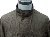 Barbour Jacket M Khaki Olive Ariel Padded Quilt Polyamide