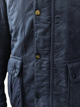 Barbour Jacket S Navy Blue Ariel Polarquilt Polyamide
