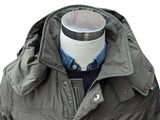 Peuterey Hooded Down Jacket M Olive Green Polyester