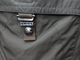 Peuterey Hooded Down Jacket M Olive Green Polyester