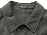 Corneliani Belted Raglan Balmacaan Coat XXL 46/48 Sage Green Wool/Cashmere