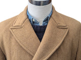 Vintage Burton DB Coat L/XL Camel Tan Heavy Wool