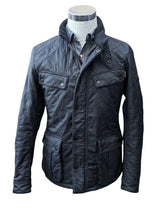 Barbour Jacket M Black Ariel Polarquilt Polyamide