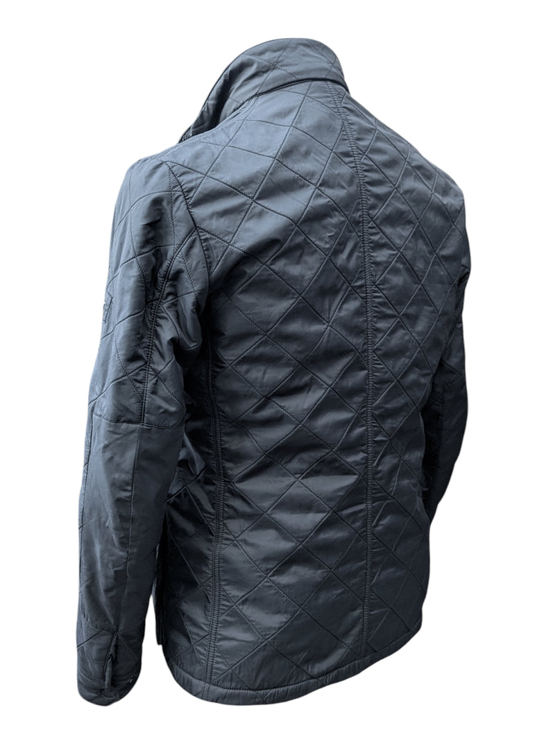 Barbour Jacket M Black Ariel Polarquilt Polyamide