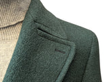 Benjamin Ulster Overcoat Dark Green Boiled Wool