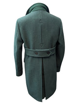 Benjamin Ulster Overcoat Dark Green Boiled Wool