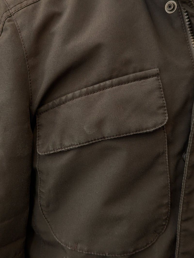 Fay Field Jacket M/L Dark Brown Poliamid