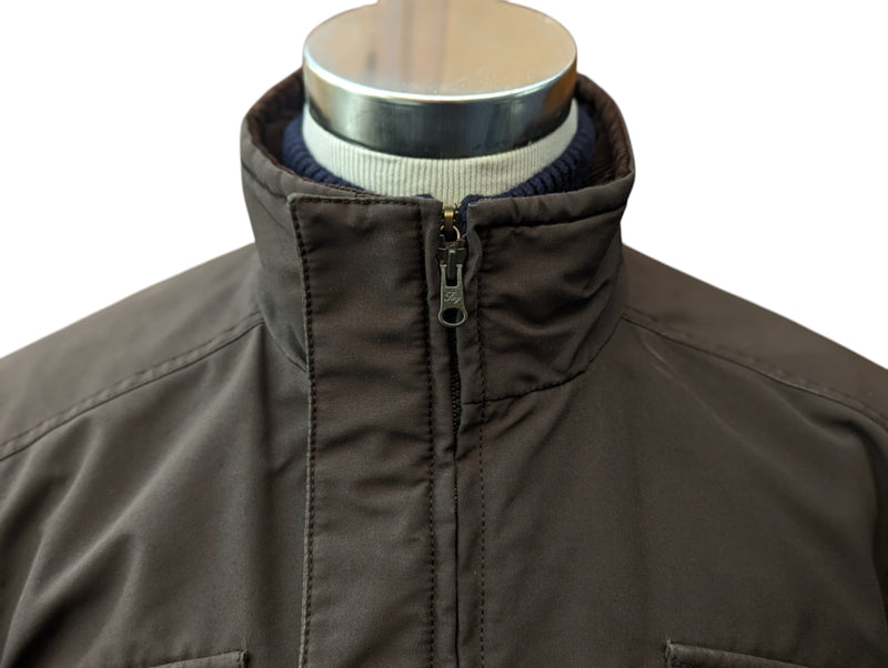 Fay Field Jacket M/L Dark Brown Poliamid