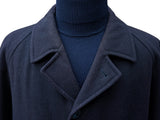 Vintage Canda Balmacaan Raglan Coat Large 46/48R Midnight Blue Wool