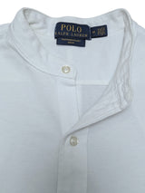 Ralph Lauren Long Sleeve Shirt M White Cotton Pique