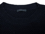 Pal Zileri Sweater L/52 Navy Blue Chunky Wool