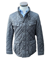 Barbour McQueen Jacket M Grey Polyester Special Edition